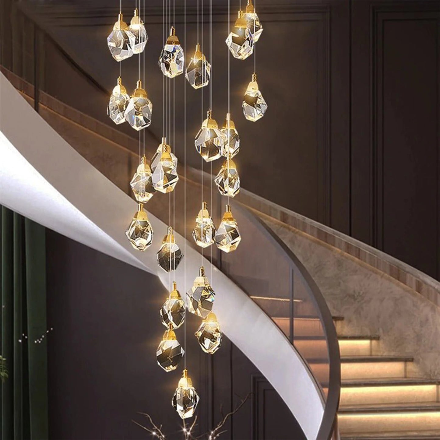 Luxury Diamond Crystal Chandelier