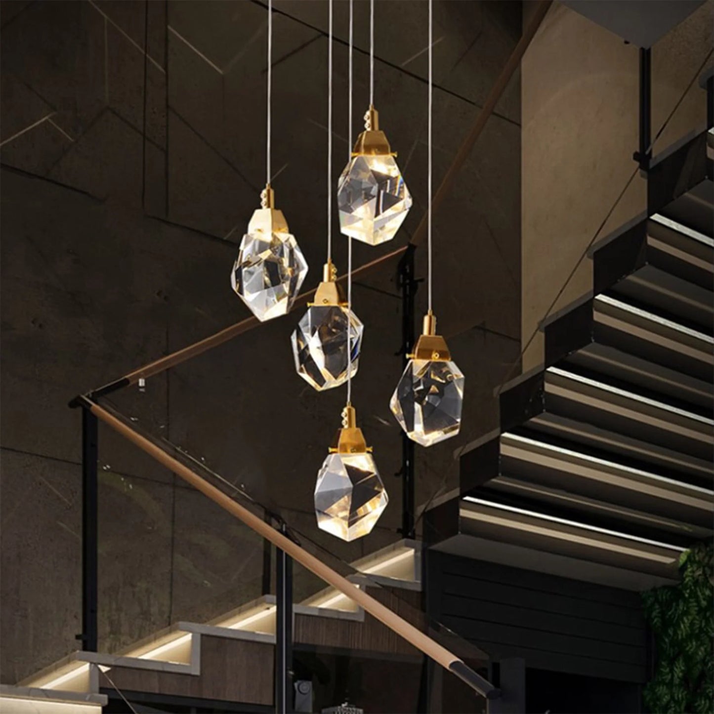Luxury Diamond Crystal Chandelier