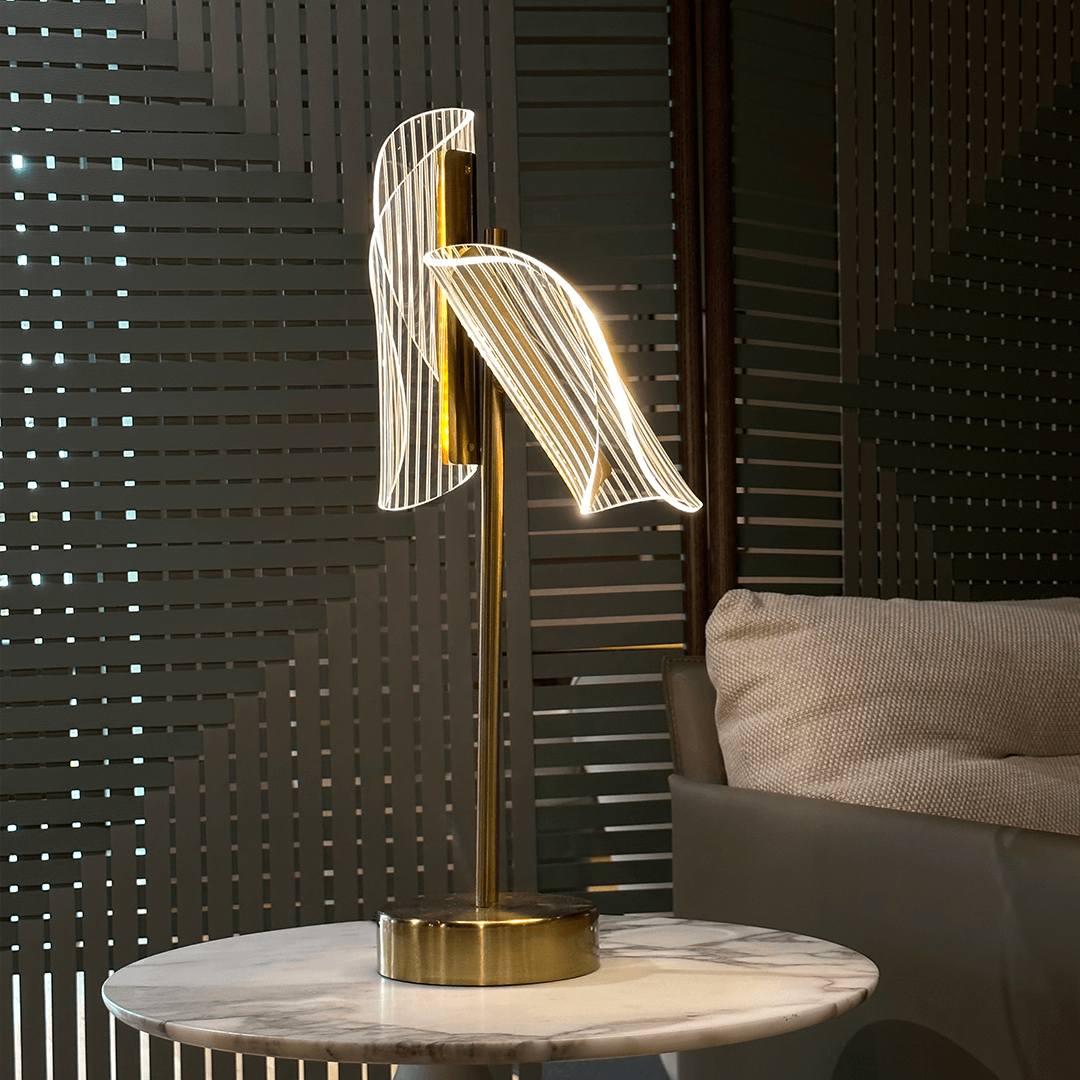 Nordic Flame LED Table Lamp