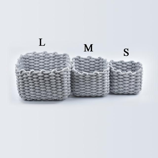 Nordic Cotton Hand-Woven Storage Basket