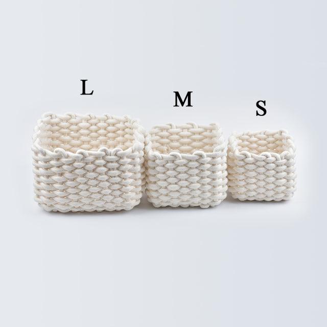 Nordic Cotton Hand-Woven Storage Basket