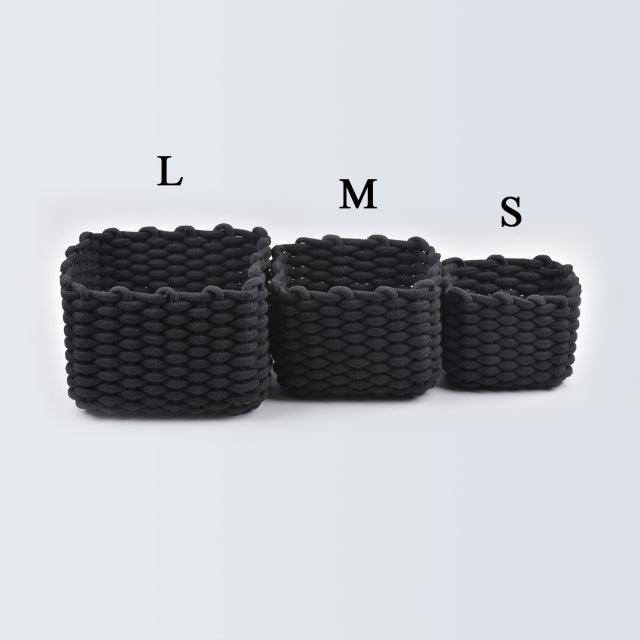 Nordic Cotton Hand-Woven Storage Basket