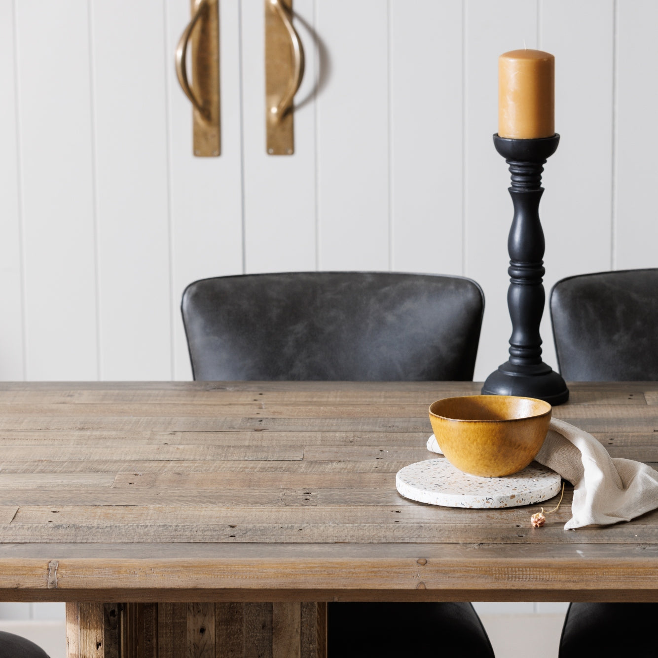 Reclaimed Wood Rustic Dining Table
