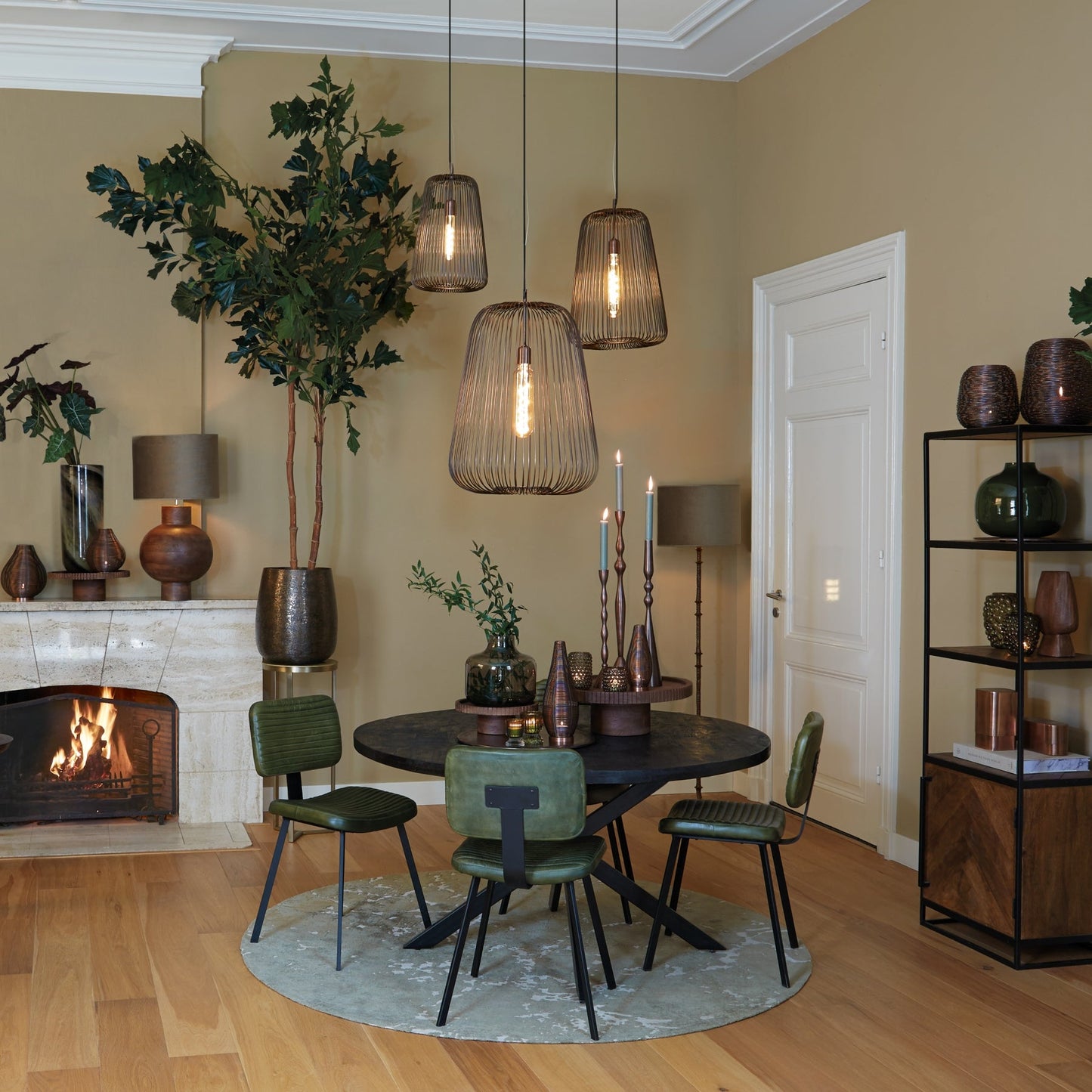 Wire Pendant Lights Modern Fixture