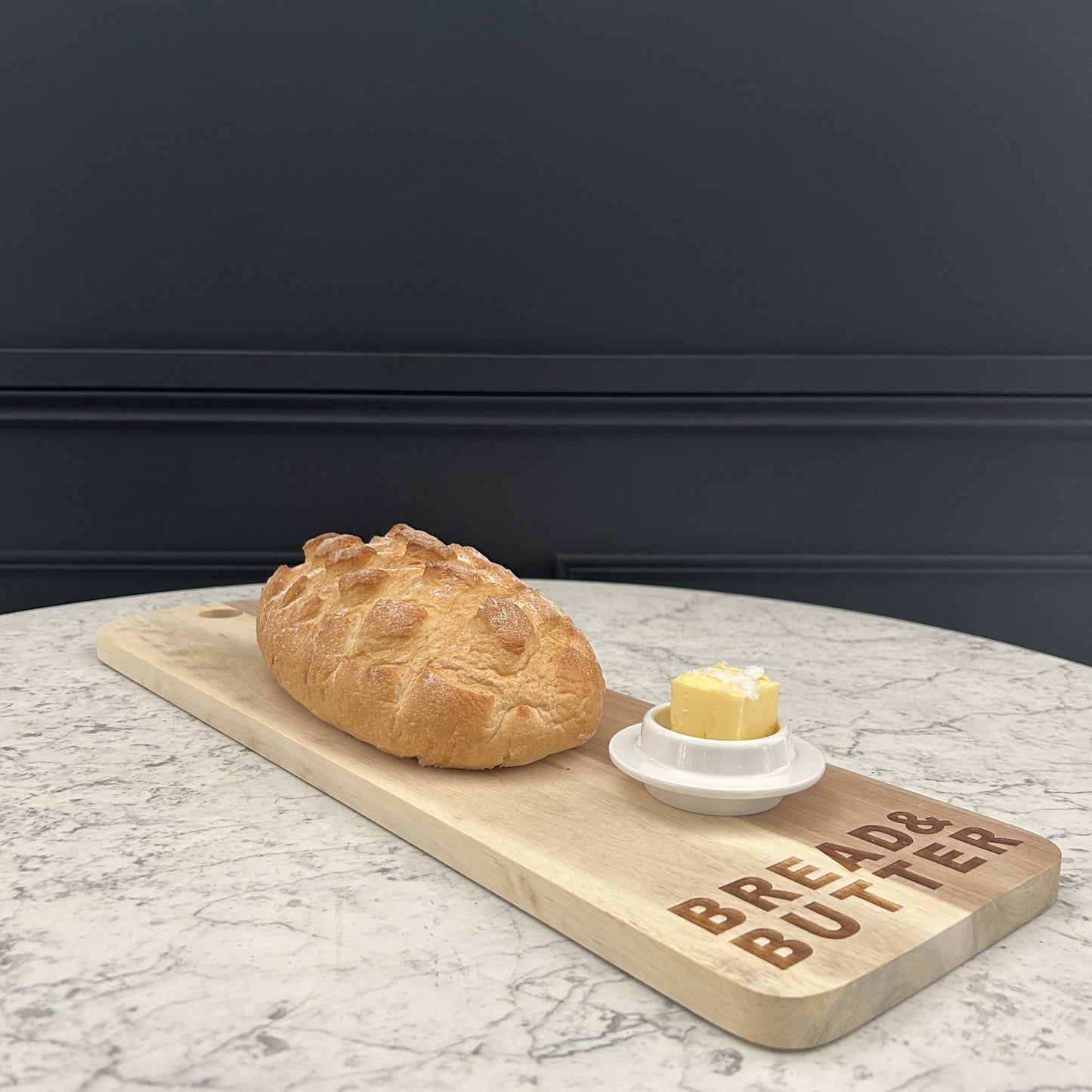Wooden Serving Tray with Handles